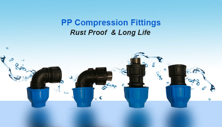 PP Compression Fittings